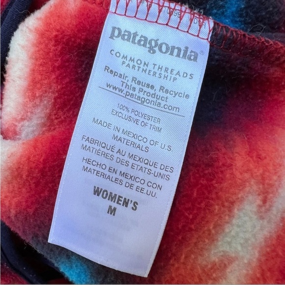 Rare Patagonia synchilla red dessert - Picture 8 of 9
